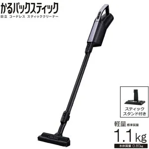 日立 PKV-BK3L 【最短即日出荷】 スティッククリーナー（コードレス式）かるパックスティック 掃除機 0.4L 掃除機