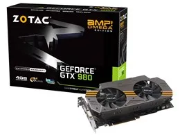 ZOTAC GeForce GTX 980 AMP！ Omega Edition ZT-90202-10P [PCIExp 4GB]