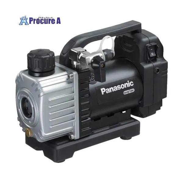 パナソニック 真空ポンプ エアコン 充電式 18V 14.4Ah 本体のみ 黒 ▼827-9265 EZ46A3X-B 1台 ●YA513