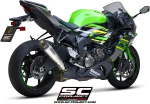 SC-PROJECT SCプロジェクト S1 スリップオンサイレンサー＆フルチタンリンクパイプ NINJA ZX-6R 636 KAWASAKI カワサキ スリップオンマフラー マフラー