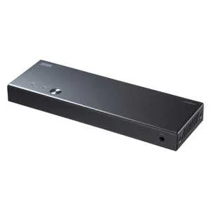 サンワサプライ デュアルディスプレイ・4K対応HDMIパソコン切替器(エミュレーション非搭載・2：1) SW-KVM22HUUS