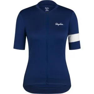 (取寄) ラファ レディース コア ジャージ - ウィメンズ Rapha women Core Jersey - Women's Blue/White Stripe