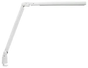 GENTOS(ジェントス) LEDデスクライト 目にやさしい 卓上 スタンドライト 700ルーメン ルミサス ホワイト DK-R115WH