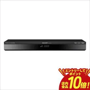 【P10倍（要エントリー）＋クーポン／お買い物マラソン】シャープ ブルーレイディスクレコーダー 4BC20GT3 | SHARP 4B-C20GT3 AQUOS 4K ブルーレイレコーダー