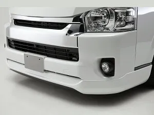 CRS ESSEX ワイド4~6型用 フロントリップスポイラーVer.IV FRP製 未塗装 ハイエース 200系 2013年12月~ 4型 5型 6型 ワイドボディ 個人宅不可 沖縄・離島は要確認