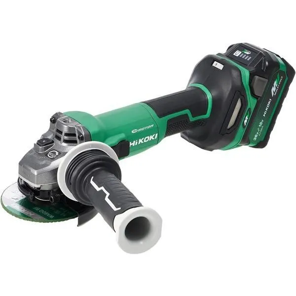 ・HiKOKI 36V 100mm コードレスディスクグラインダ G3610DC(2XPZ) フルセット品 バッテリーBSL36A18X 2個 充電器 システムケース3