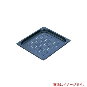 遠藤商事（TKG） KINGO ノンスティック穴明ホテルパン 12100PFS1／2×100 【品番：AHT7816】