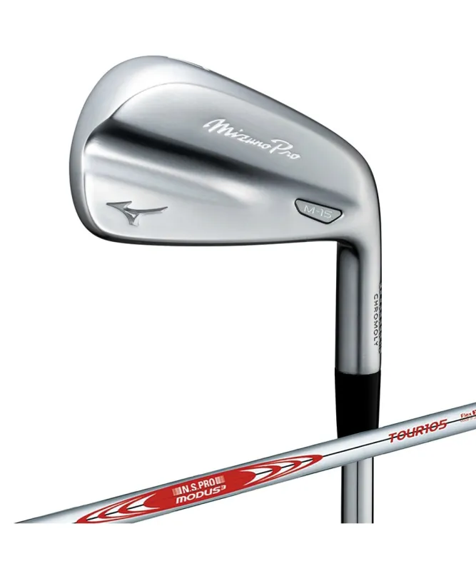 獲得ポイント250pt 【送料無料】ミズノ(MIZUNO) ゴルフクラブ 単品アイアン Mizuno Pro M-15 アイアン N.S.PRO MODUS3 TOUR105 スチールシャフト付 5KJHB34700 メンズ レディース MODUS105－S 4－I