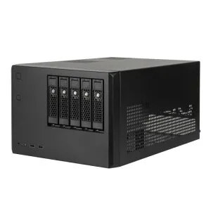 Silver Stone CS351 ホットスワップ 小型NAS 向け M-ATX対応 PCケース SST-CS351 /国内正規流通品