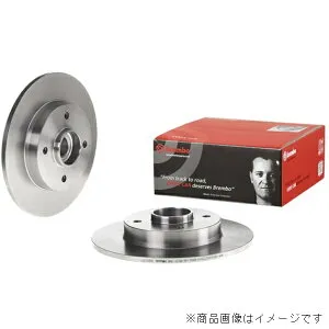 brembo (ブレンボ) ブレーキローター リア左右 PEUGEOT 307 (ハッチバック 1.6 AT) T5NFU 06/08～08/06 [08.9512.27]
