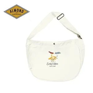 Almond Surf アーモンドサーフ EARLY&OFTEN ショルダーバッグ メンズ/レディース ナチュラル OS DS9001 【ショルダー バッグ 肩掛け 買い物バッグ ペリカン キャラクター サーフ サーフブランド おし