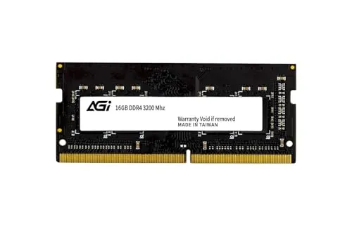 AGI DDR4-3200MHz (PC4-25600) 16GBx1 SODIMM 22-22-22-52 1.2V AGI320016SD138-ST MM10517