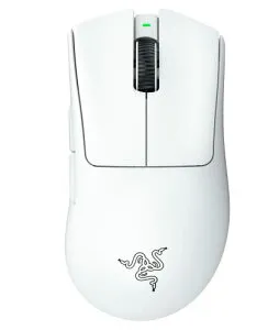 Razer レイザー DeathAdder V3 Pro White ゲーミングマウス ワイヤレス 無線 64gの超軽量 進化したエルゴノミック形状 最高クラスの精度のFocus Pro 30K オプティカルセンサー 第 3 世代オプティカルマウ