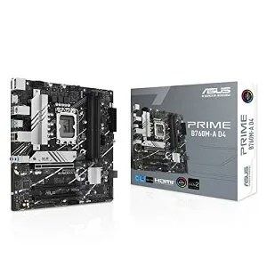 ASUS INTEL 第13.12世代 LGA1700 対応 B760M 搭載 マザ―ボード PRIME B760M-A D4 / 国内正規店品