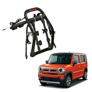 YAKIMA 正規品 フルバック 2 Fullback 2 スズキ ハスラー 2014年式以降現行 サイクルキャリア/自転車キャリア リアハッチ取付用バイクラック 自転車を2台搭載
