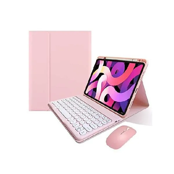 KMXDD Keyboard Case Mouse Compatible with iPad Air 11 inch M3 M2/ Air 5th 4th Generation 10.9" / iPad Pro 11 4th/3th/2th/1st Gen Case with Ro_並行輸入