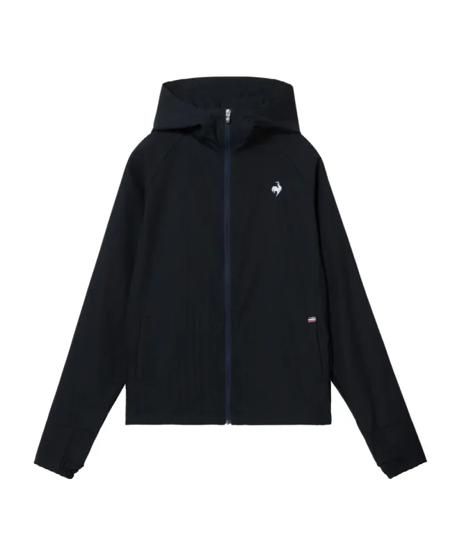 獲得ポイント79pt 1% OFF／SALE 【送料無料】ルコックスポルティフ(le coq sportif) ウインドブレーカー ジャケット ポケッタブルUVカットウィンドジャケット LT6SWB31L レディース NV00 S