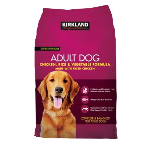 カークランドシグネチャー 成犬用 12kg - Kirkland Signature Dog Food Adult 12kg Chicken. Rice. Vegetable