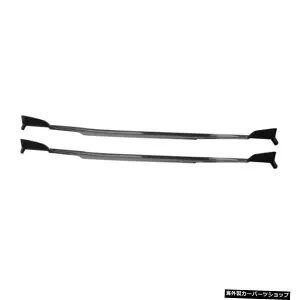 【カーボンファイバー】インフィニティQ50Q50Sセダン4ドアスタンダードスポーツ2014-2017サイドスカートエプロンカーボンファイバードアバンパートリムカバー用 【Carbon Fiber】For Infiniti Q50 Q50S