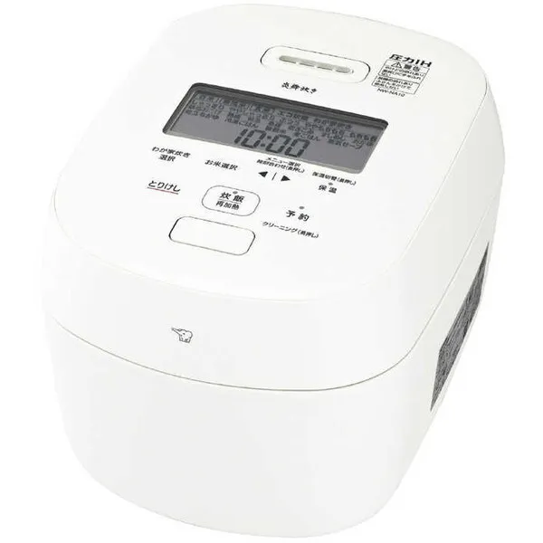 象印 NW-NA10-WA ホワイト 炎舞炊き [圧力IH炊飯器 (5.5合炊き)]