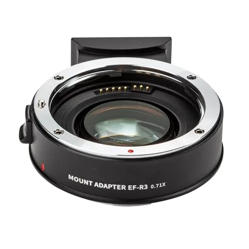 カメラに代わって、 EF-R3/EF-R3 Pro、互換性がありますCanon EF to RF と互換性あり、フルフレームオートフォーカス 0.71x、RP R3 用スピードブーストアダプター 、撮影(EF-R3_EF (EOS))