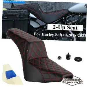 Seats ハーレーストリートのドライバー乗客2アップシートfxbb deluxe flde flhc 2018-2022のためのシート Driver Passenger 2-Up Seat For Harley Street Bob FXBB Deluxe FLDE FLHC 2018-2022【並行輸入品】
