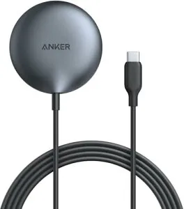 【ポイント2倍】 【クーポン付】 Anker MagGo Wireless Charger (Pad) 2対応 / マグネット式ワイヤレス充電器 / 15WiPhone MagSafe対応 15 / 14 / 13 シリーズ ブラック