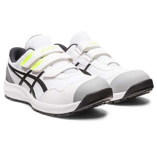 アシックス ウィンジョブ CP215 ホワイト×ブラック 25.0cm ASICS WINJOB 1273A079.100-25.0 返品種別B