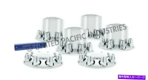 クロームカバー クロムドーム車軸カバーコンボキットw/ 33mm標準ナットカバーとナットカバーツール Chrome Dome Axle Cover Combo Kit w/ 33mm Standard Nut Cover & Nut Cover Tool【並行輸入品】