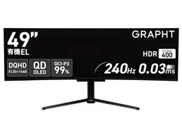 GRAPHT STANDARD GRT064-4924COEL-BK [49インチ ブラック]