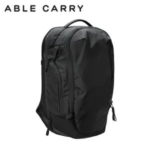 【全品ポイントUP中】 エイブルキャリー ABLE CARRY メンズ レディース (ユニセックス) マックス バックパック Max Backpack 30L-32L エックスパック X-Pac ターマックブラック Tarmac Black 73250 防水 デイ