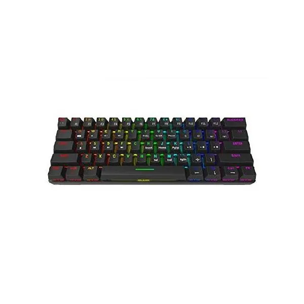 KPREPUBLIC Keyhome KH61 60% Mechanical Keyboard hot swappable RGB Switch led Type c doubleshot keycap Macro Program Blue red Brown Black (KH6_並行輸入