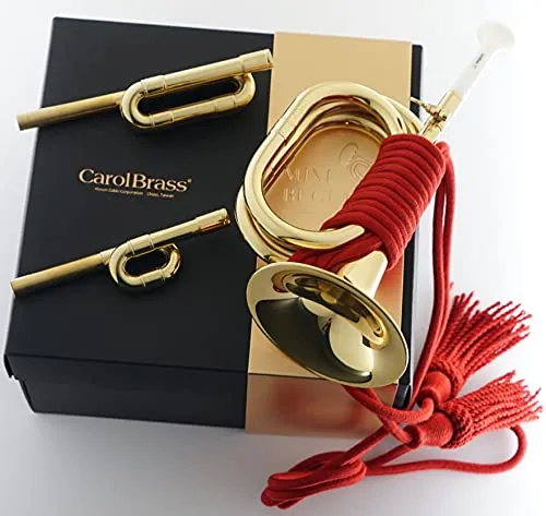 Carol Brass(キャロルブラス) 信号ラッパ C管Bb管G管 3つ巻 Mini Bugle ミニビューグル