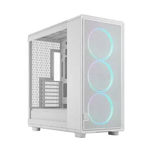 【ポイント10倍★要エントリー】 Fractal Design Epoch XL White TG RGB Clear tint 140mm RGBファン3基搭載 フルタワー PCケース ホワイト｜FD-C-EPO1X-05