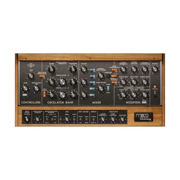 特価 2026/04/29迄 UNIVERSAL AUDIO ユニバーサルオーディオ Moog Minimoog プラグインソフト メール納品 代引き不可
