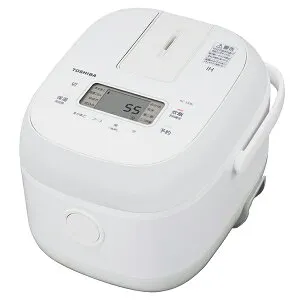 東芝 TOSHIBA 炊飯ジャー 3合 RC-5XW-W ホワイト IH炊飯器