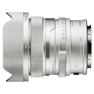 【エントリーで最大全額ポイント還元｜5/6まで】 SIGMA｜シグマ カメラレンズ 24mm F2 DG Contemporary シルバー [ライカL /単焦点レンズ]