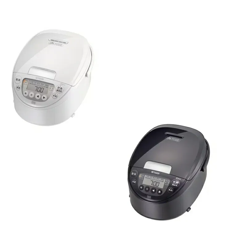 タイガー 炊飯器 JPW-M100 | TIGER JPWM100WY IH炊飯器 炊きたて 遠赤黒厚釜 5.5合 ピュアホワイト モーブブラック