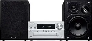 パナソニック ミニコンポ FM/AM 2バンド Bluetooth対応 ハイレゾ音源対応 シルバー SC-PMX90-S