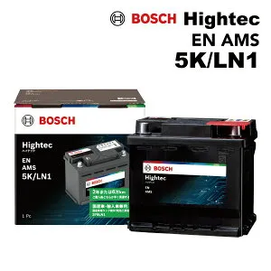 マラソンP5倍 トヨタ カローラクロスG1 型式(6AA-ZVG15) 搭載(LN1) BOSCH(ボッシュ) ハイテックバッテリー EN規格 基本スペック AMS 54Ah HT-5K/LN1 LN1 5K 旧品番(SLX-5K)