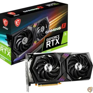 【5日最大1500円クーポン】MSI GeForce RTX 3060 GAMING X 12G ゲーミンググラフィックスカード - 12GB GDDR6 1837MHz PCI Express Gen 4 192ビット 3x DP v 1.4a, HDMI 2.1 (4K対応)