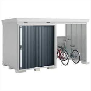 【自転車置場 駐輪】イナバ物置 FW／フォルタ ウィズ FW-1818+18KS CG スタンダード 右側開放スペース 一般型 結露軽減材付屋根『物置 屋外 大型 diy』【関東・東海地方限定配送】【追加金額