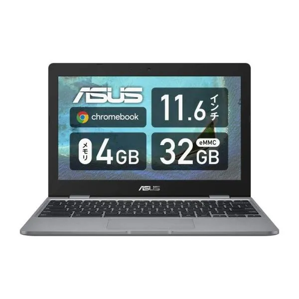 ASUS Chromebook クロームブック C223NA ノートパソコン(Celeron N3350 / 4GB / 32GB / 11