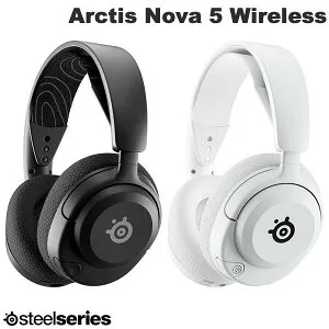 SteelSeries Arctis Nova 5 Wireless 2.4GHz / Bluetooth 5.0 両対応 ゲーミングヘッドホン スティールシリーズ (ヘッドセット RFワイヤレス) snl26