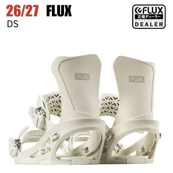 2027 FLUX フラックス DS ディーエス OFF WHITE 26-27 スノーボード ビンディング バインディング