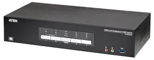 【3年保証】 ATEN 4ポート USB3.0 4K DisplayPort シームレスKVMP?スイッチ 【CS1924ATC】