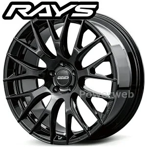 RAYS HOMURA RS 2x9R R14球面ボルト車 レクサスRX/NX クラウンスポーツ専用設計 21インチ 9.0J PCD:114.3 穴数:5 inset:44 グロッシーブラック (BXZ) [ホイール4本セット]