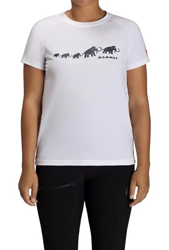 [マムート] QD ロゴ プリント Tシャツ アジアンフィット ウィメンズ/QD Logo Print T-Shirt AF Women 1017-02022 white PRT3