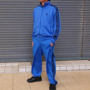 アディダス オリジナルス 上下セットアップ ファイヤーバード メンズ ジャージ fwe48/fwe47 ブルー/ブラック /M/L/XL/2XL【adidas originals/JY1345/JY1351/男性/トラックトップ/トラックパンツ/ストリート/