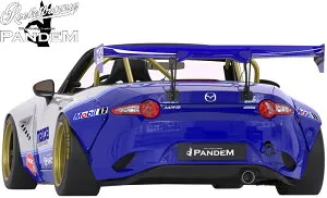 【M's】 マツダ NDロードスター (2015.5-) PANDEM V1 リアディフューザー FRP パンデム ロケットバニー ロケバニ Rocket Bunny TRA京都 エアロ パーツ 部品 外装 社外 改造 カスタム MAZDA ND ROADSTER ロードス